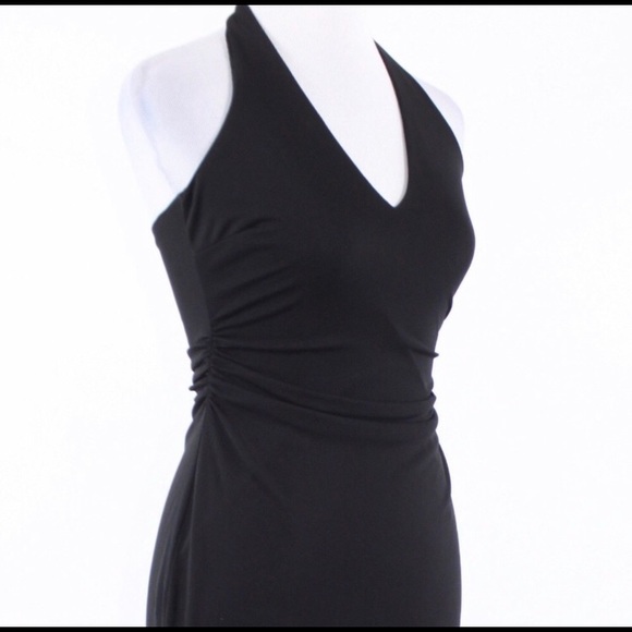 David Meister elegant black evening dress - Picture 5 of 8